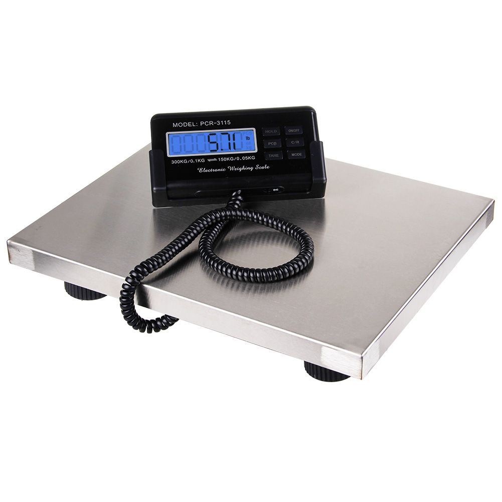 150Kg/300kg Heavy Duty Digital Postal Parcel Platform Scales Weigh Post Office eBay
