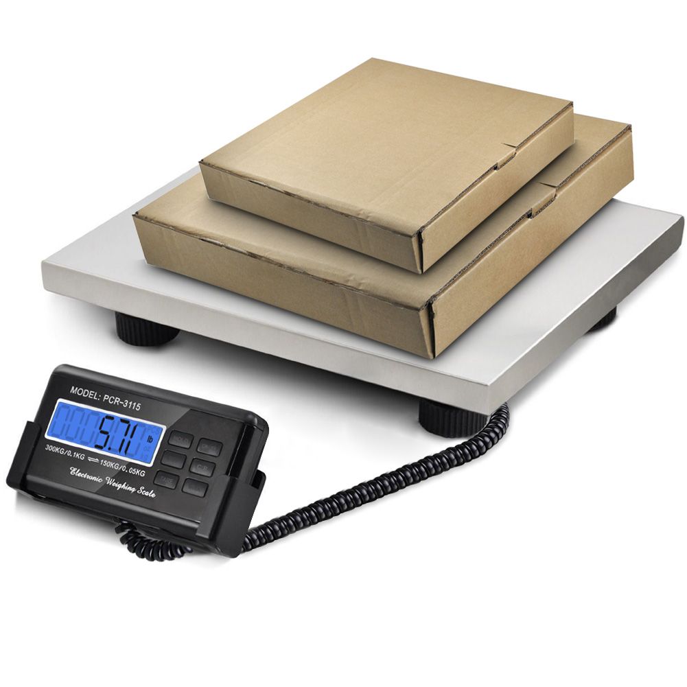 150Kg/300kg Heavy Duty Digital Postal Parcel Platform Scales Weigh Post