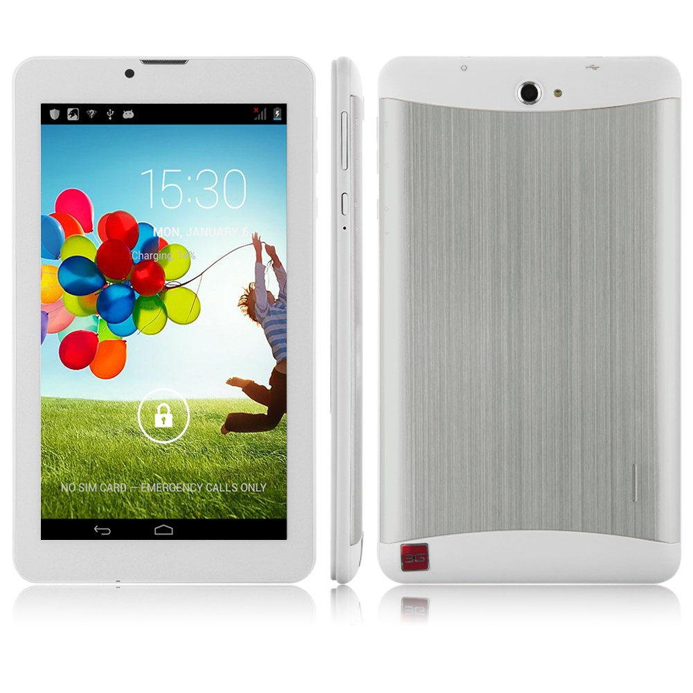 Tablet PC 7" Android 4.2 MTK6572 8GB DualCore Kamera Bluetooth WIFI 3G Phone MID - Picture 2 of 6