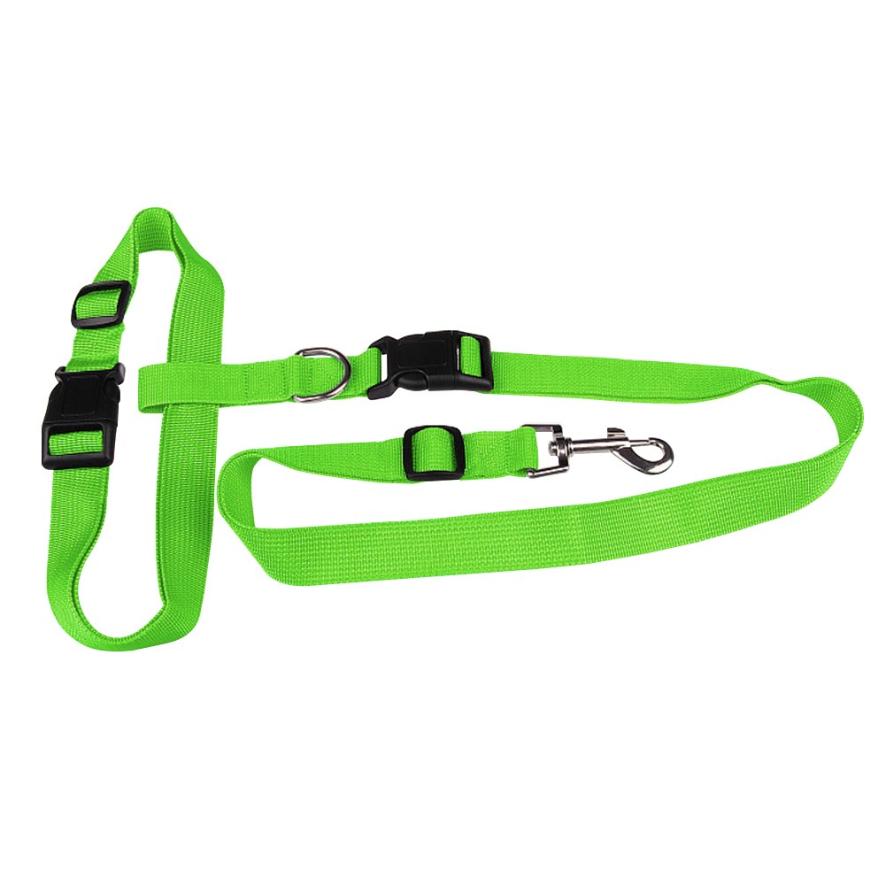 Adjustable Hands Free Leash Dog Lead With Waist Belt For Jogging