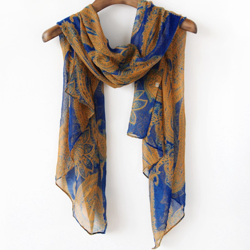 Fashion Women Long Cotton Scarf Wrap Ladies Shawl Girls Large Silk