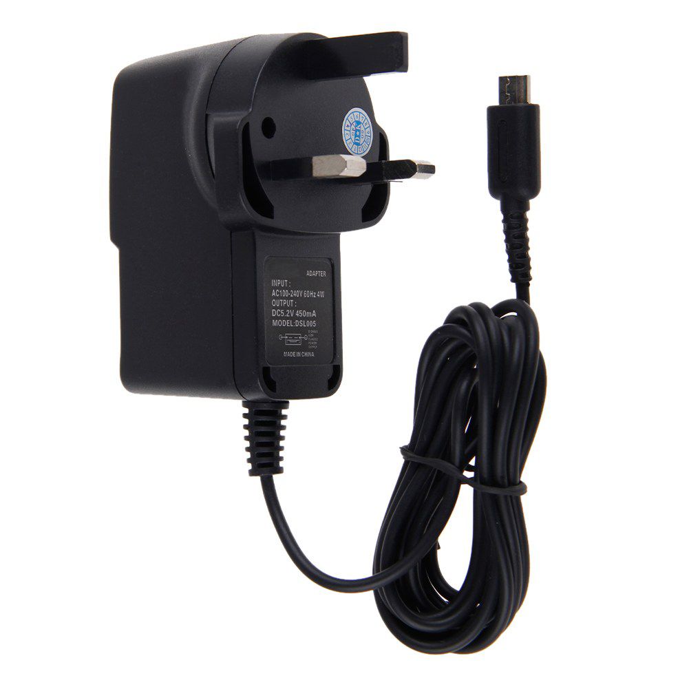 Wall Home Travel Charger AC Power Adapter for Nintendo DS Lite NDSL UK