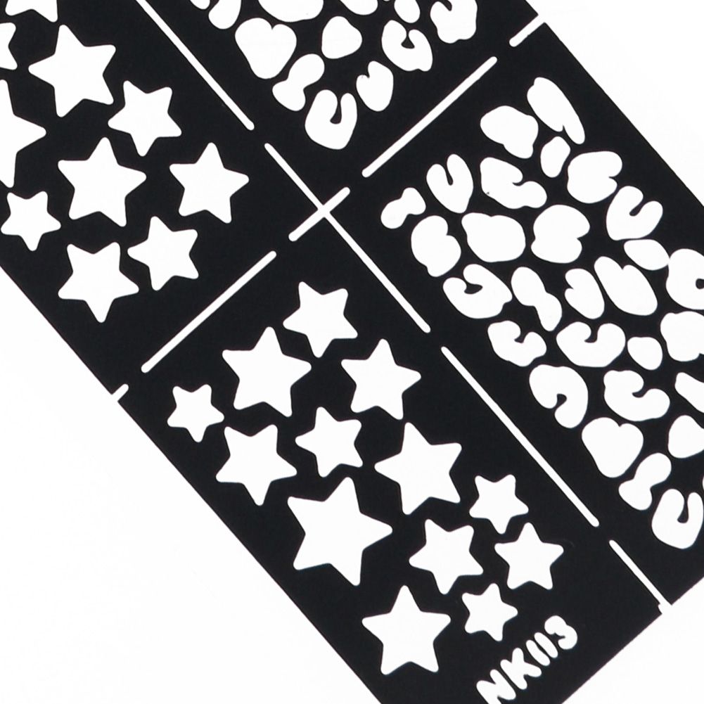 New Nail Art Image Stamping Stickers Stencil Template Diy New Nail Art Image Stamping Stickers Stencil Template