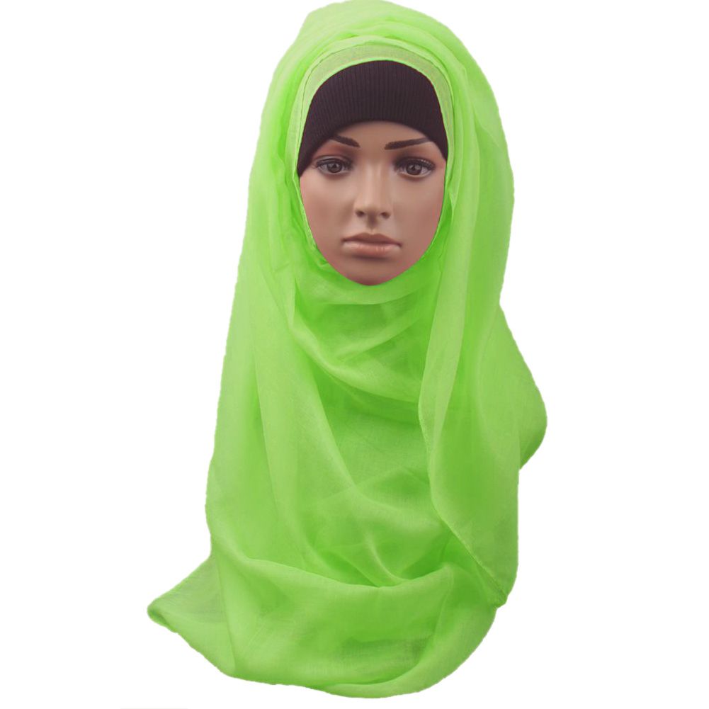 Muslim Scarf Hat Cap Bone Hijab Islamic Band Neck Cover Head