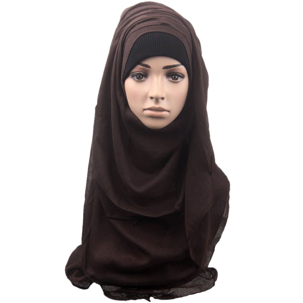 Fashion Women Large Scarf Muslim Shawl Scarf Head Cover Headscarf Hijab