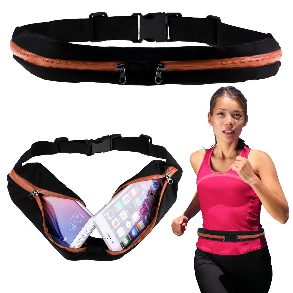Sac Banane De Course - 3 Compartiments, Léger, étanche, Pour Téléphone Et Clés En Running Ou Randonnée