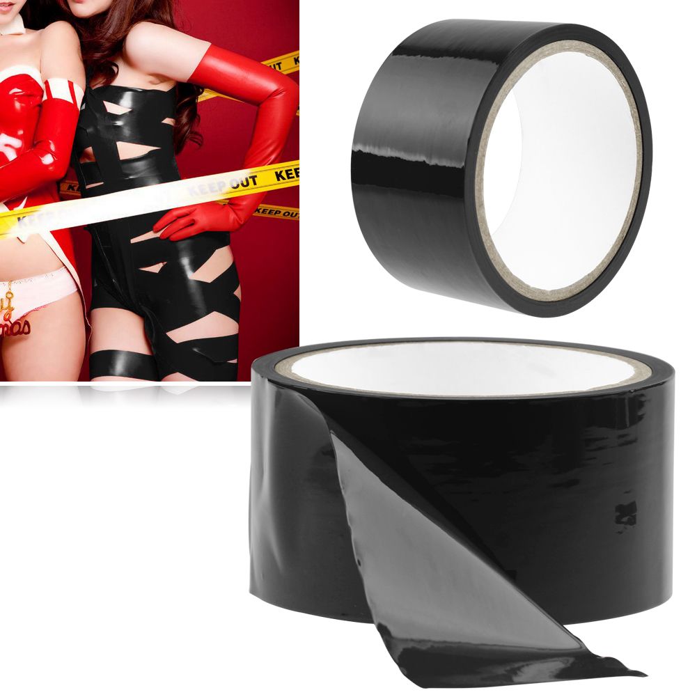15 Metre 15M Funky Bondage Fetish Tape Roll Doesn'T Pull Hair No Sticky