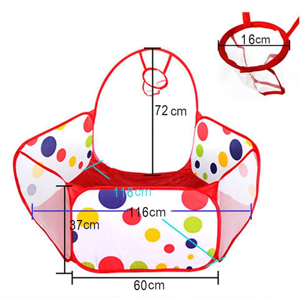 NEW PORTABLE FOLDING POP UP PLAY TENT CHILDRENS KIDS PLAYHOUSE PARADISE