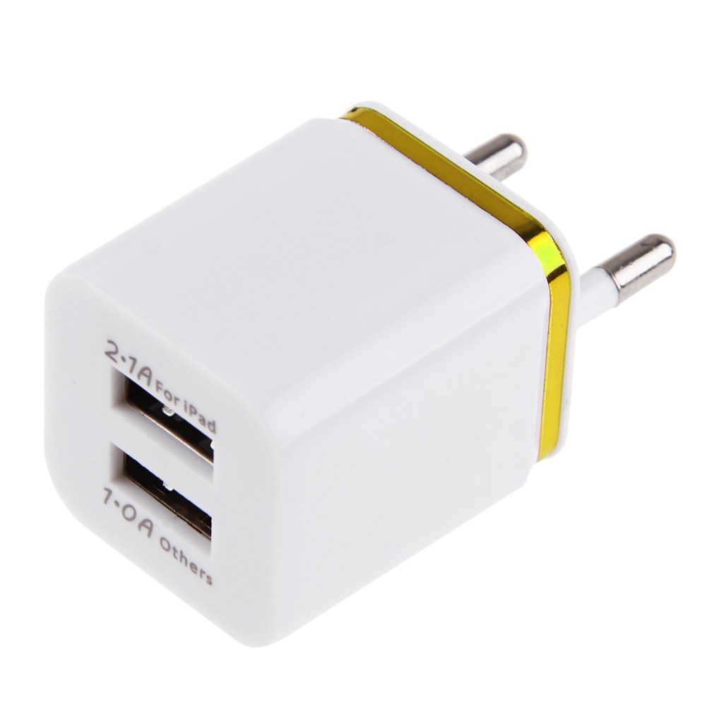 3.1A Dual USB Port Wall Home Travel AC Charger Adapter For Samsung HTC EU Plug eBay