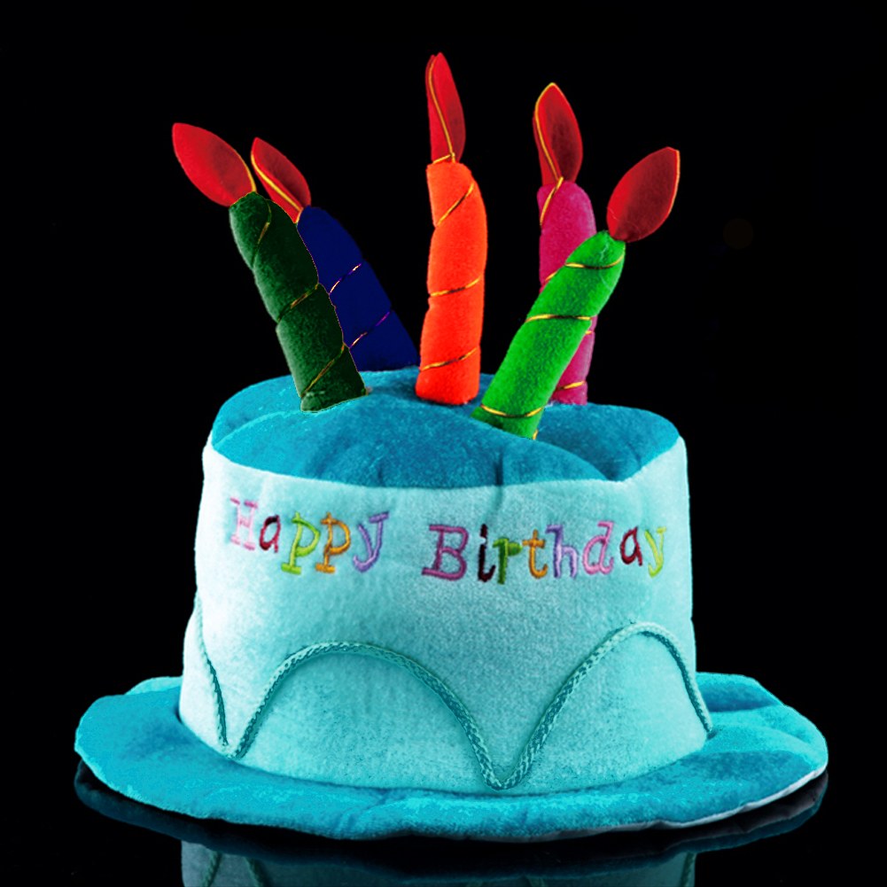 Birthday Cake Headband With Candles Birthday Cake Headband With Candles
