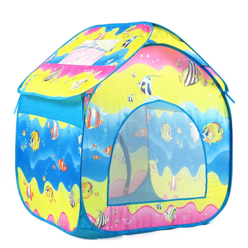 NEW PORTABLE FOLDING POP UP PLAY TENT CHILDRENS KIDS PLAYHOUSE PARADISE