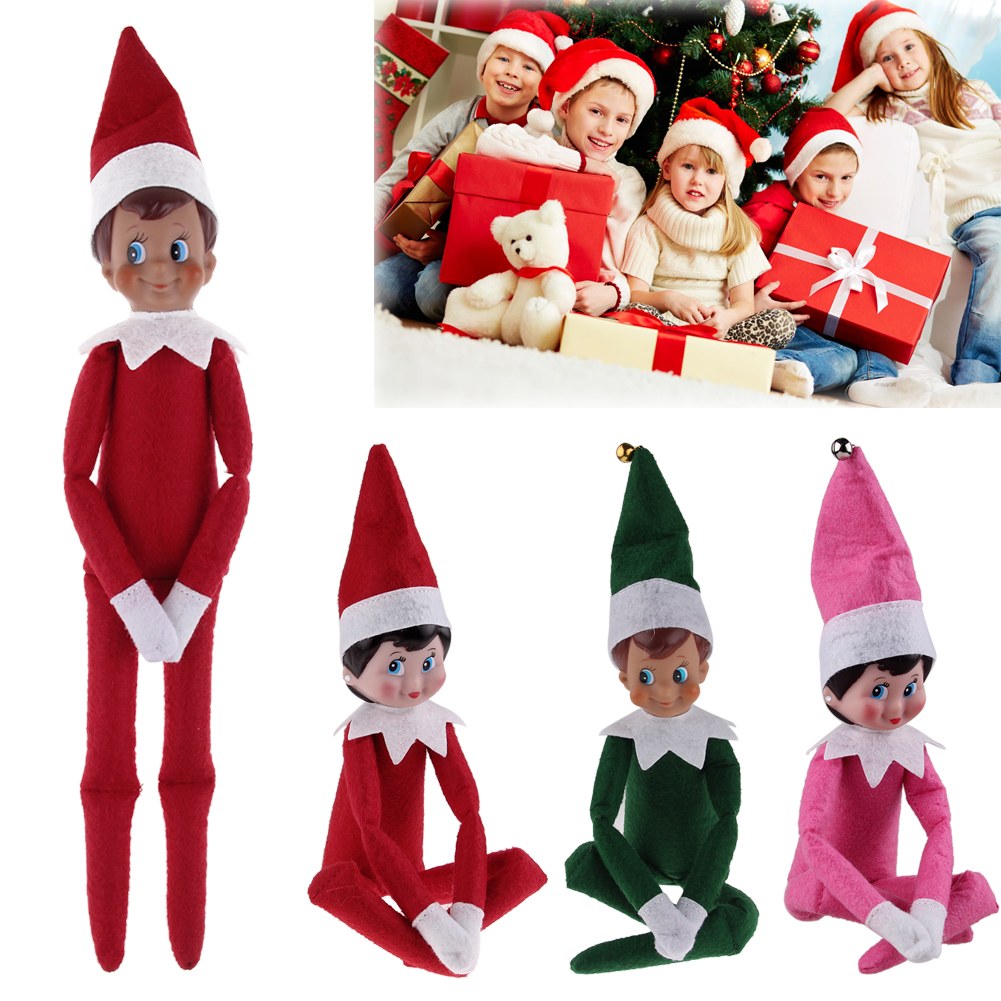 Christmas Decor Novelty Toys Gifts Elf On The Shelf Plush Dolls Boy