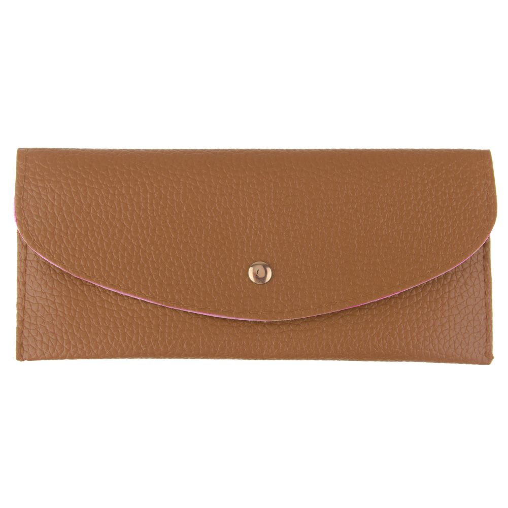 lady women clutch long purse leather wallet card