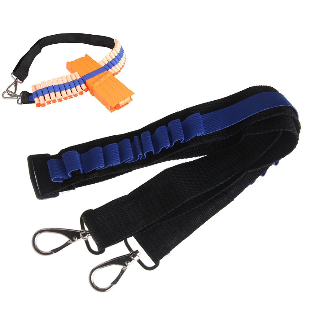 Bandolier Shoulder Strap Darts Ammo Storage Nerf Nstrike Blasters Toy