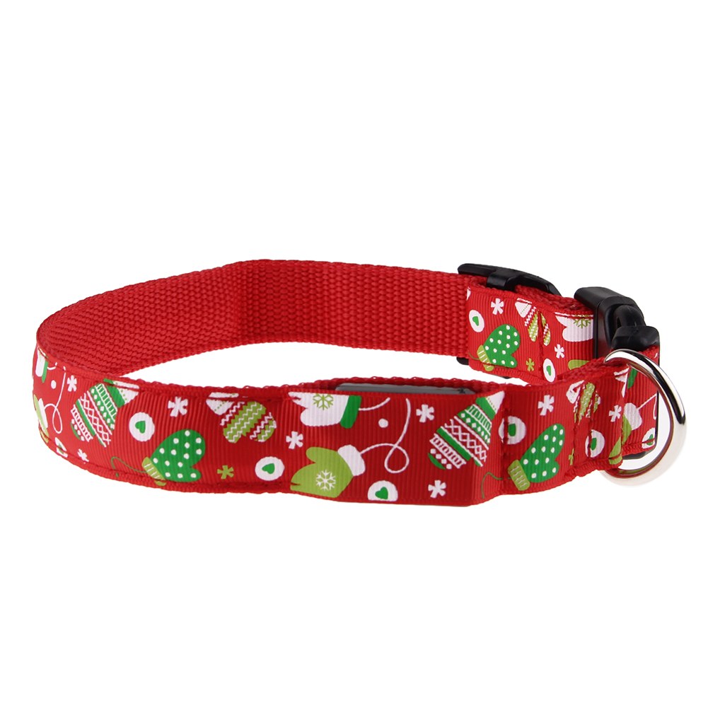 adjustable christmas led light flashing luminous pet dog adjustable christmas led light flashing luminous pet dog