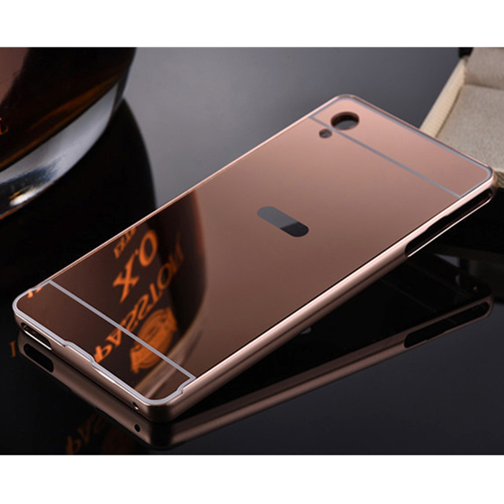 aluminum metal bumper mirror pc back skin cover for aluminum metal bumper mirror pc back skin cover for