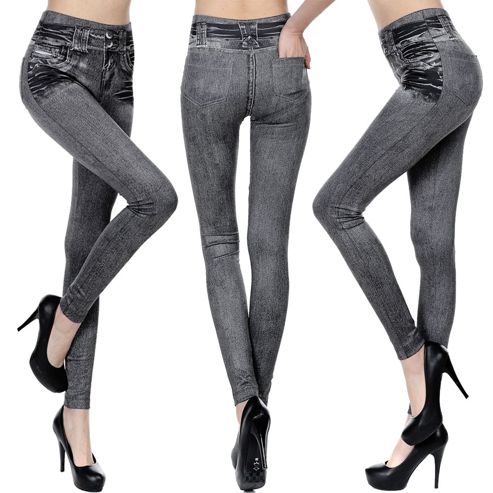 Sexy New Women Jean Skinny Jeggings Stretchy Slim Leggings Fashion Skinny Pants Ebay