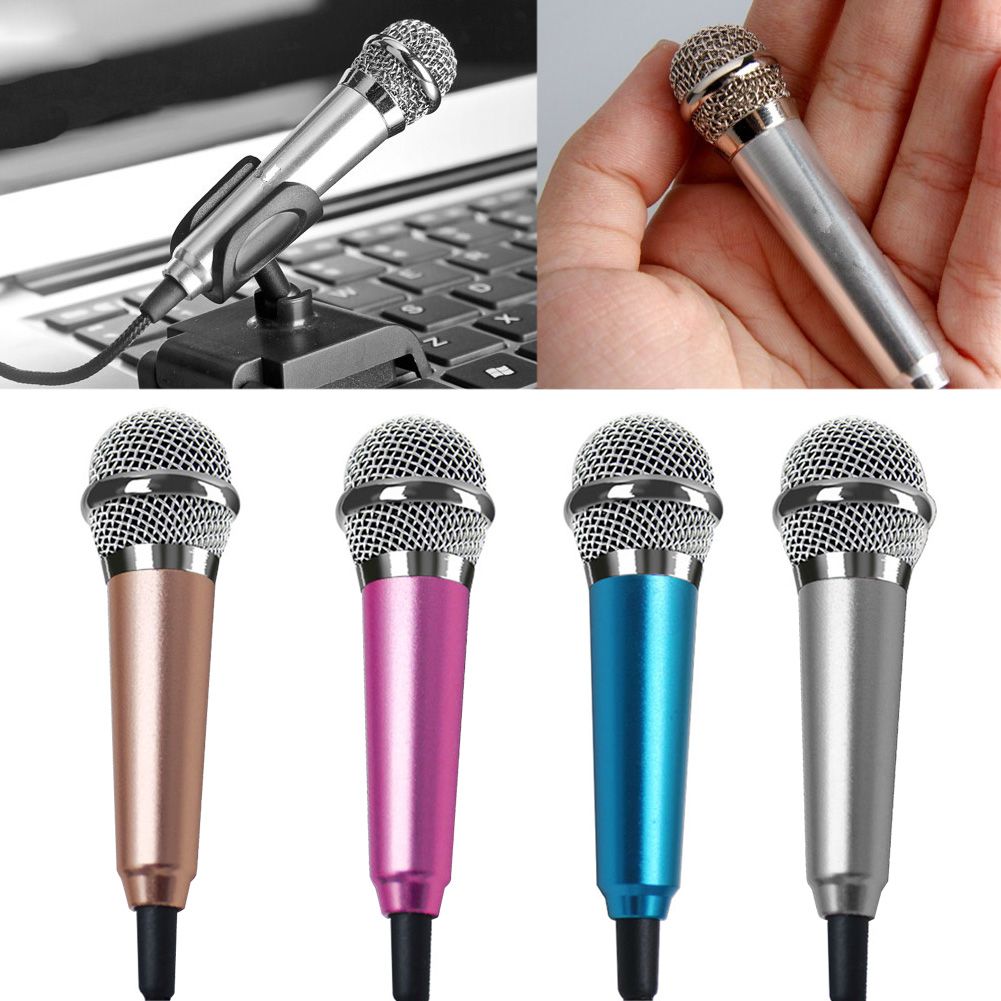 Audio Condenser Microphone Sound Record Karaoke For iPhone 6 6S Samsung