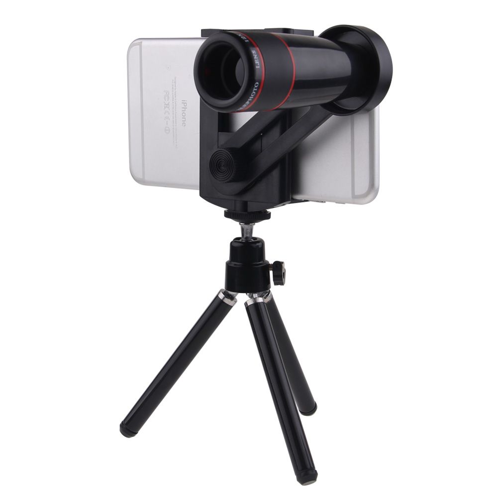 Universal 12X Zoom Camera Telephoto Telescope Lens+Tripod For Various