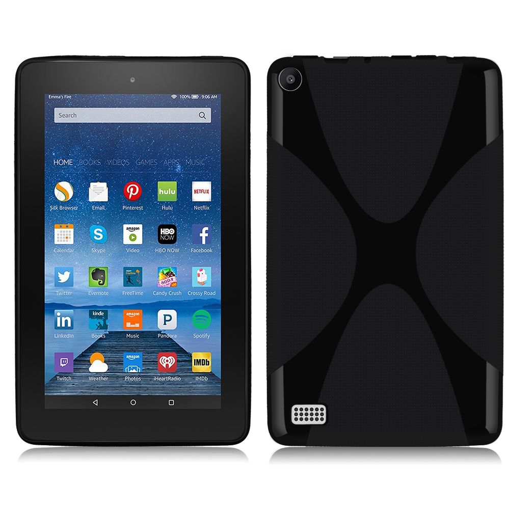 For Amazon Kindle Fire 7 Inch New 2015 Model TPU Gel Protective Case